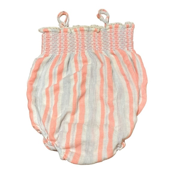 Egg Baby Other - EGG Baby Bright Pink and Light Blue Romper Size 12m
